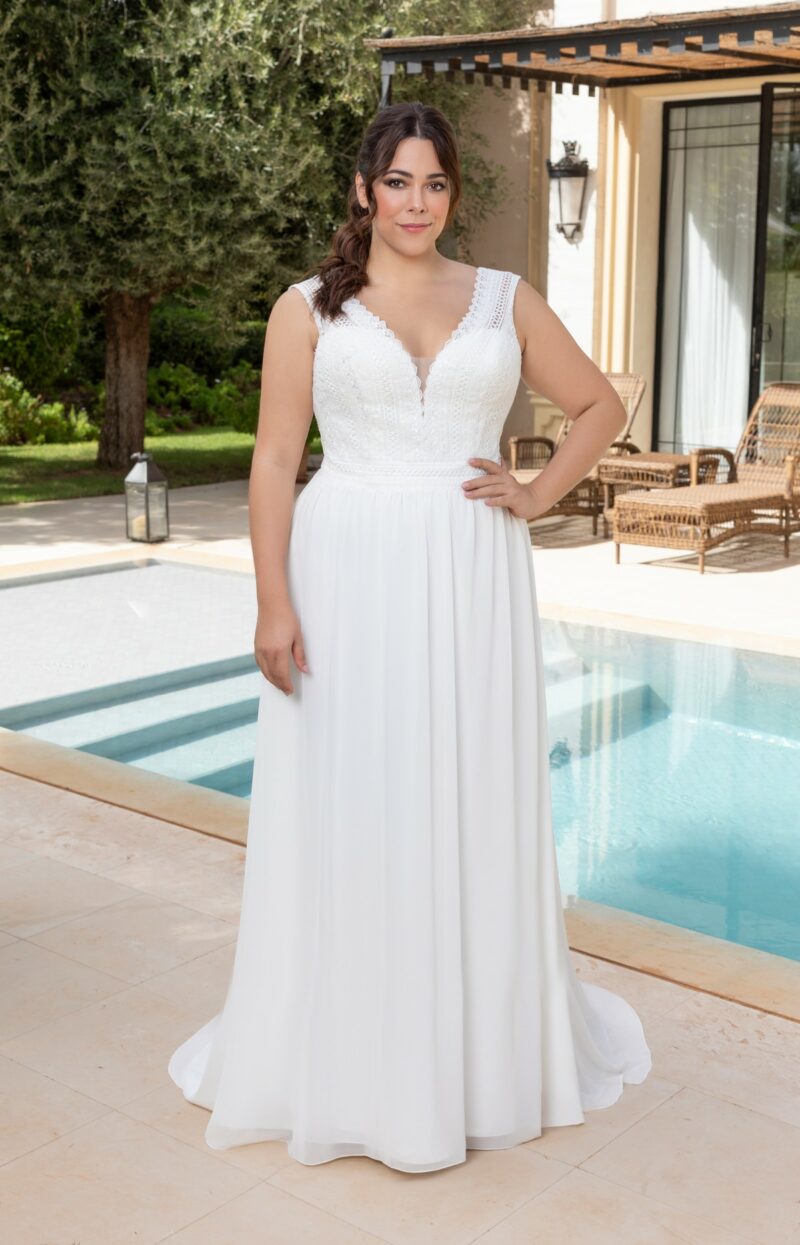 Robe de mariée curvy hotsell